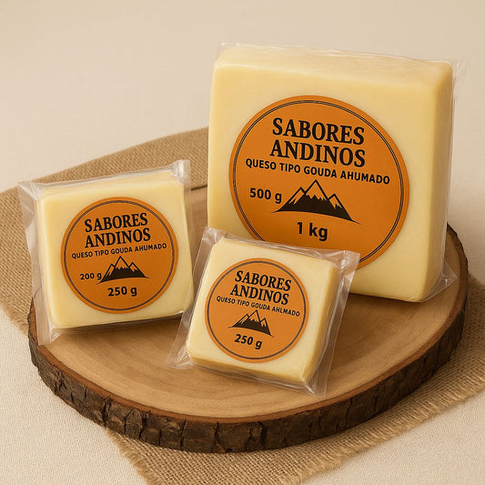 🔥 Queso Ahumado en Bloque – El sabor auténtico del campo
